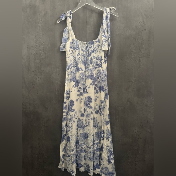 NEW Reformation Twilight Floral Midi Dress B22 - Picture 6 of 7